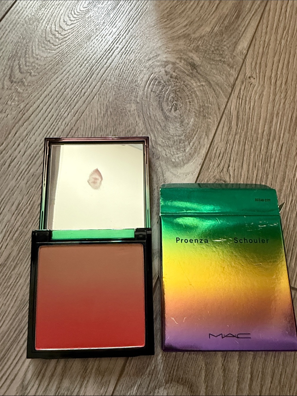 Proenza Schouler MAC Gradient Cream Blush — Orange, Red
